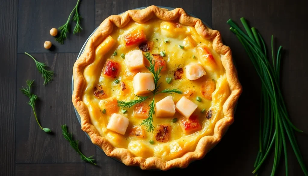 quiche au saumon