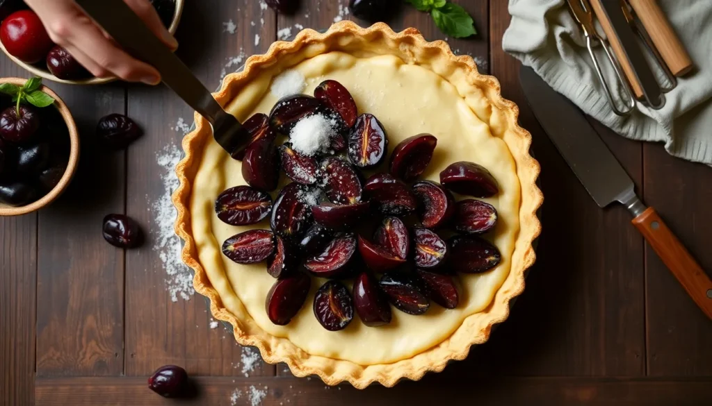 tarte aux prunes