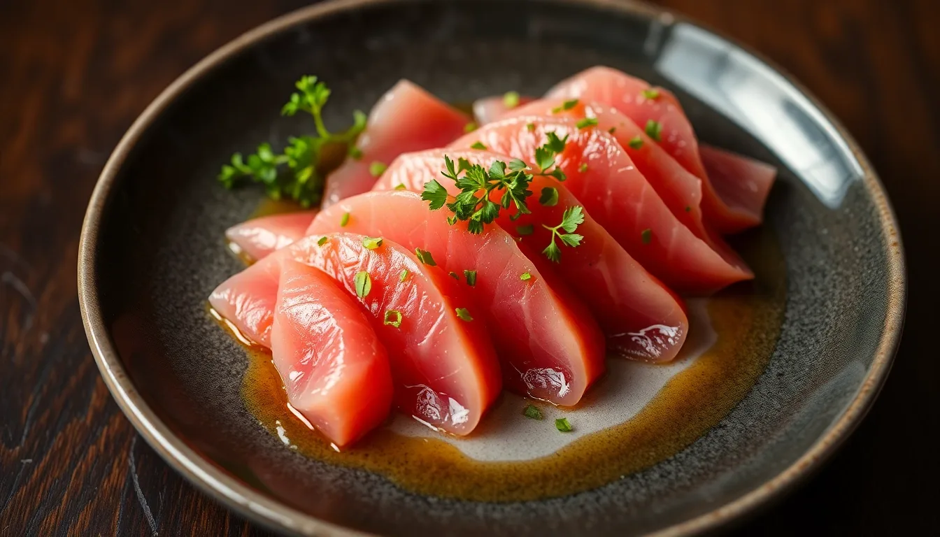 Tataki de thon