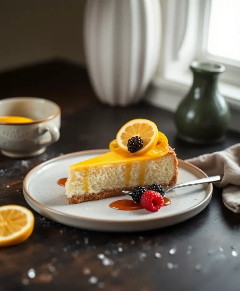 Cheesecake au Citron