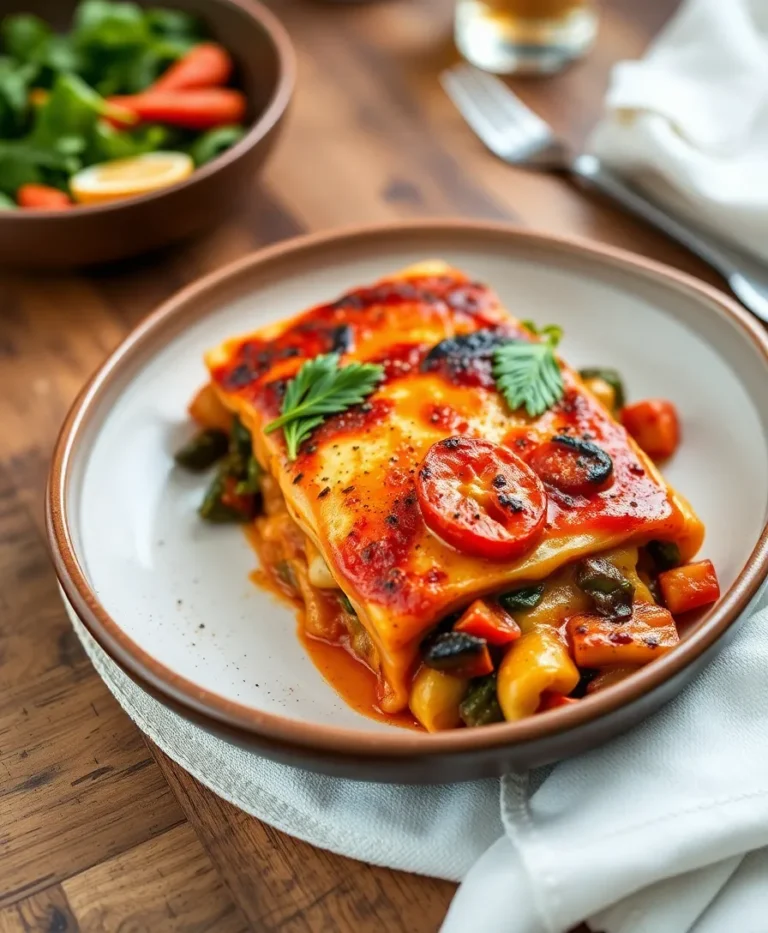 Lasagnes Végétariennes aux Légumes Grillés