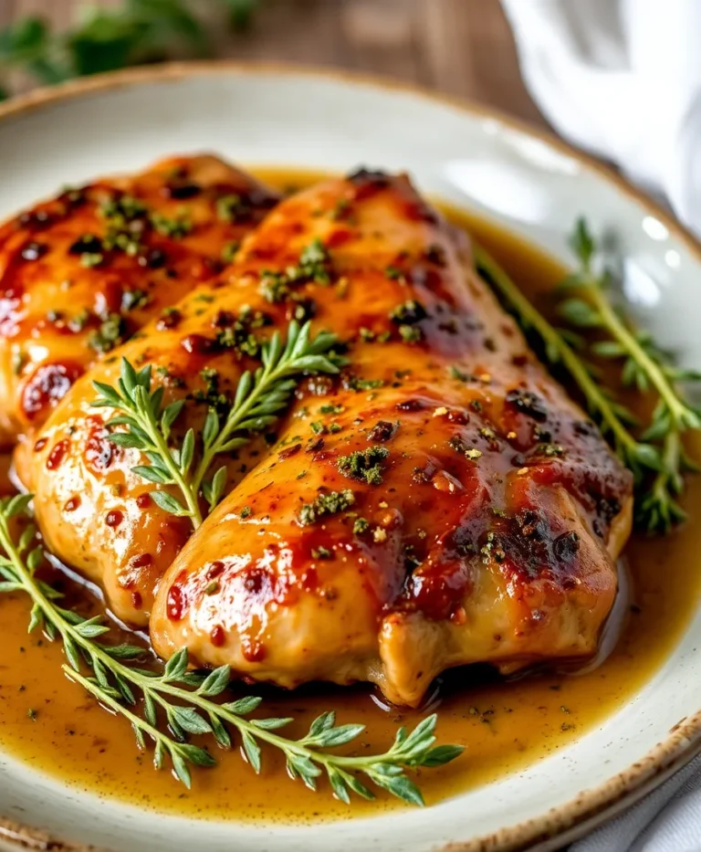 Marinade Poulet Citronné aux Herbes Aromatiques
