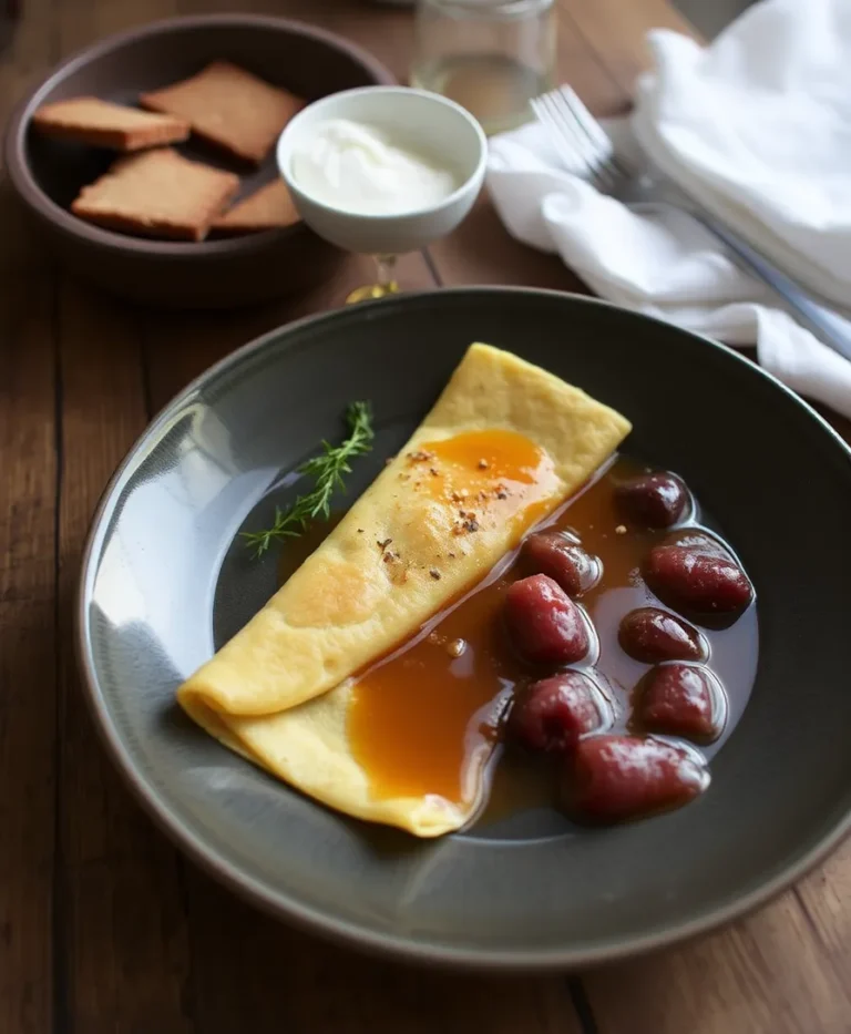 Recette de Crêpes à l'Huile de Foie de Morue