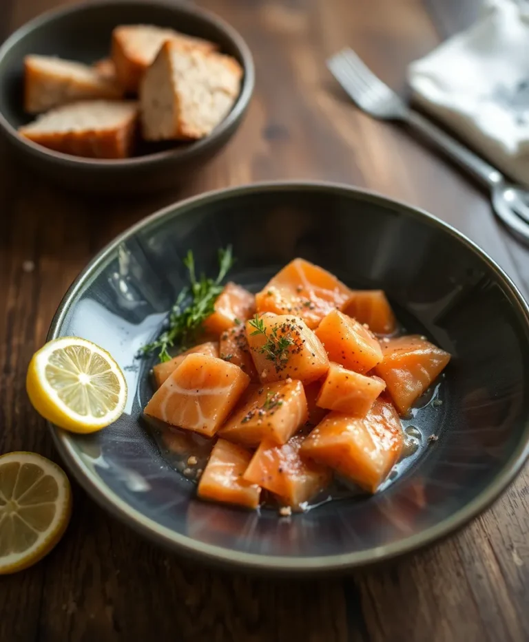 Rillettes de Saumon à l'Aneth et au Citron
