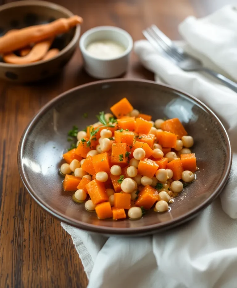 Salade de Carottes et Pois Chiches à l'Huile d'Argan