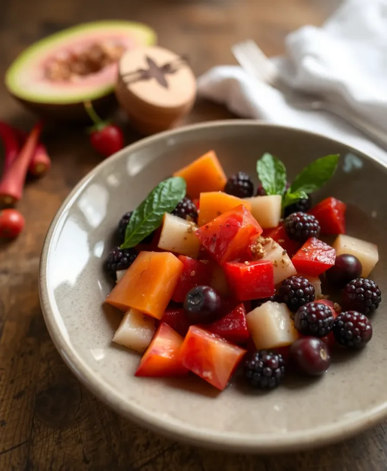 Salade de Fruits Exotique aux Épices Douces