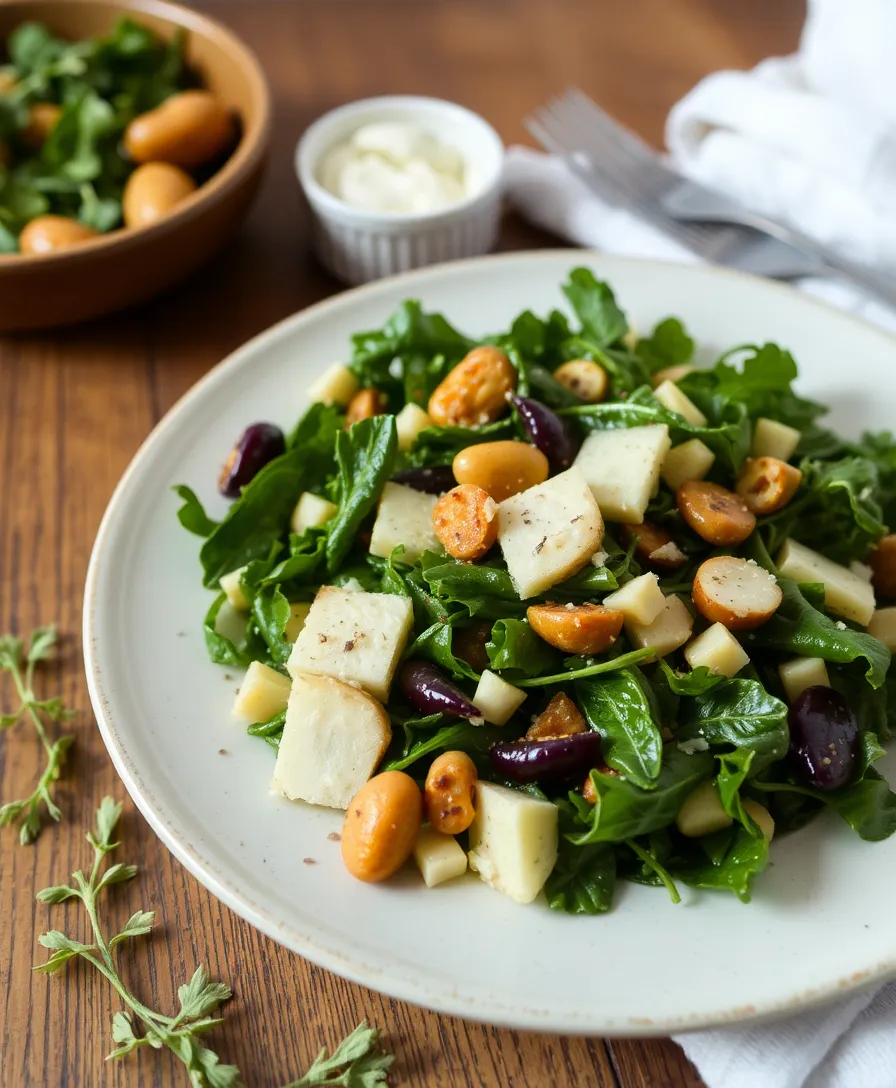 Salade de Roquette aux Noix et Parmesan