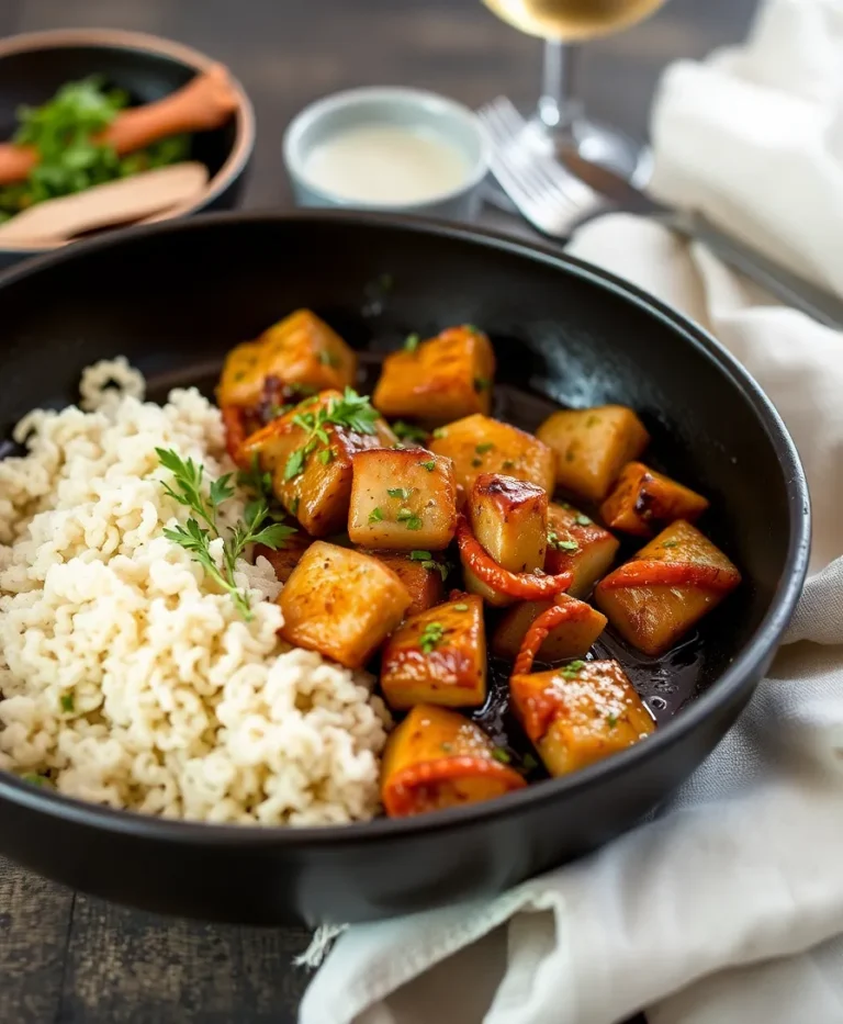 Sauté de Dinde à la Moutarde et au Vin Blanc