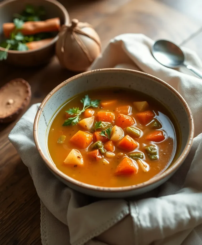 Soupe de Légumes Maison