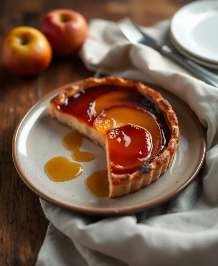 Tarte Tatin au Jus de Pomme