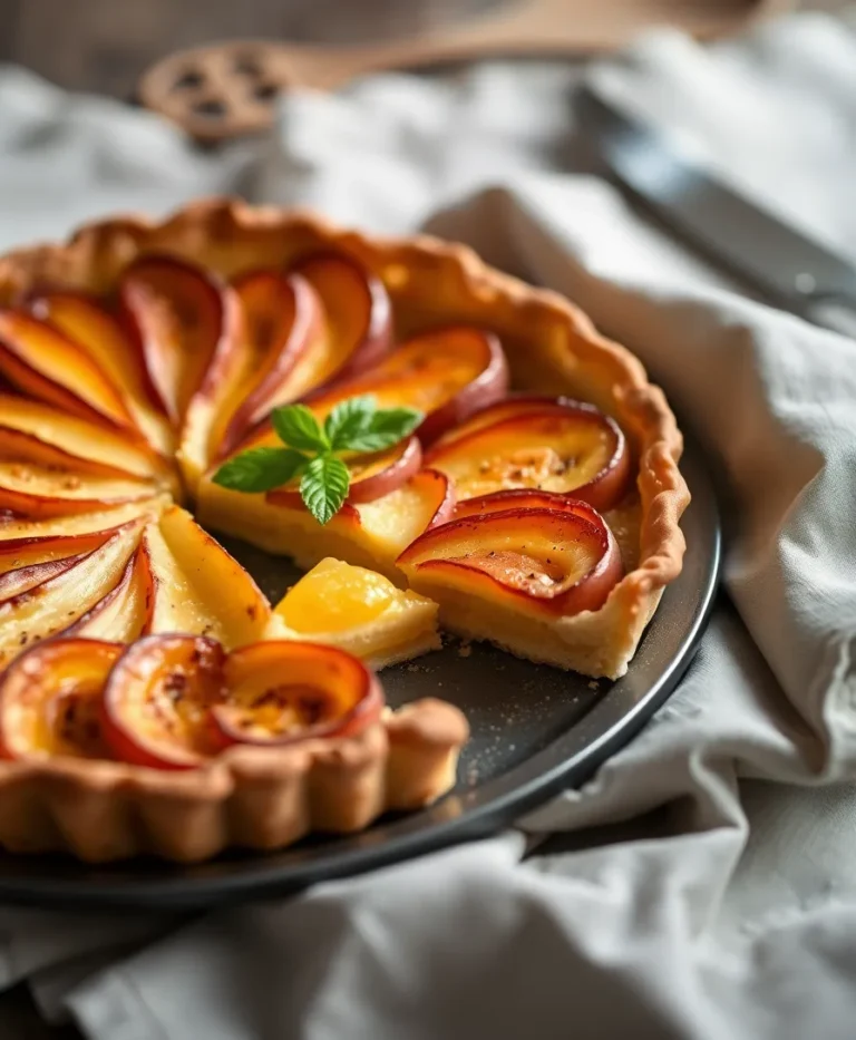 Tarte aux Pommes avec Pâte Feuilletée