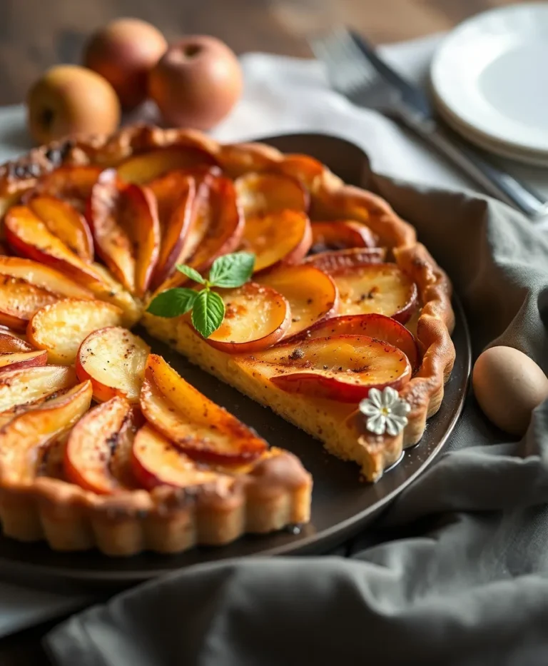 Tarte aux Pommes et à la Cannelle en Pâte Filo
