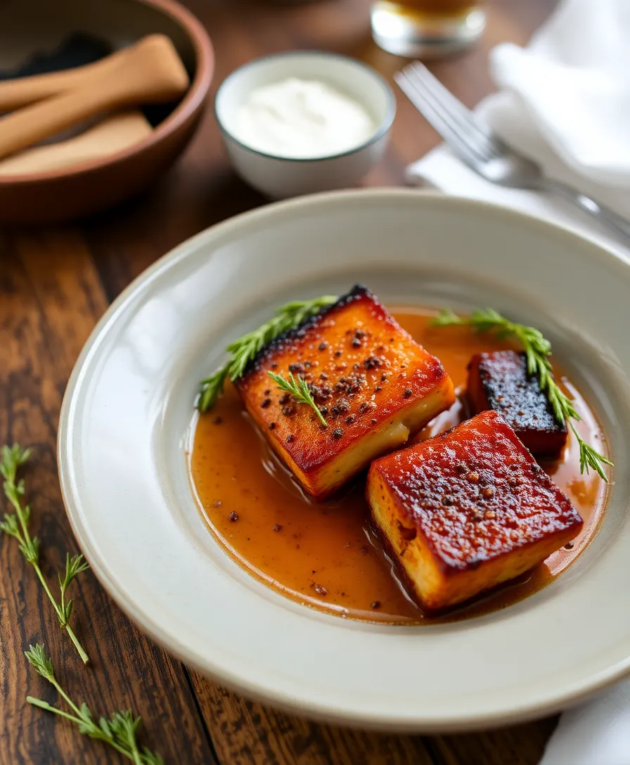 Chou-Fleur Rôti au Four avec Herbes Aromatiques