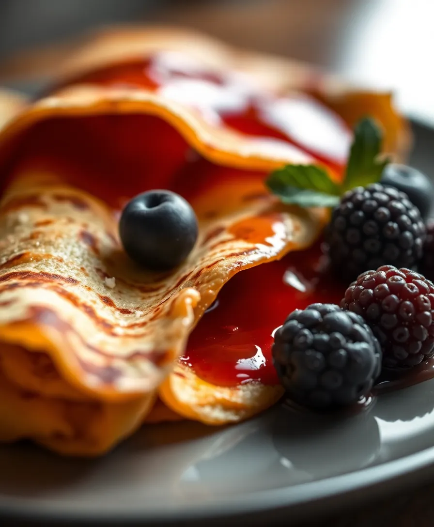 Crêpes Sans Gluten et Sans Lactose
