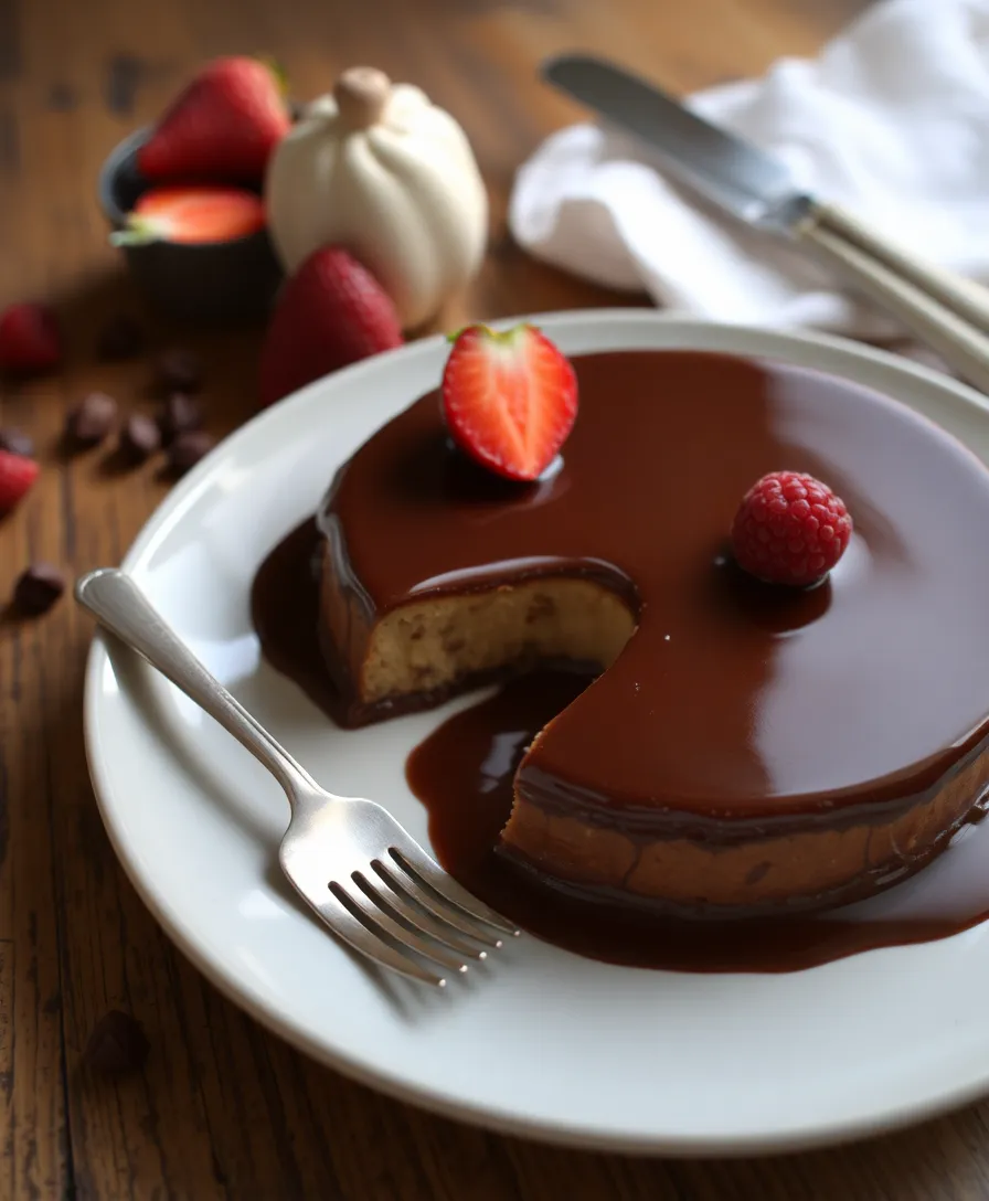 Flan au Chocolat Délicieux