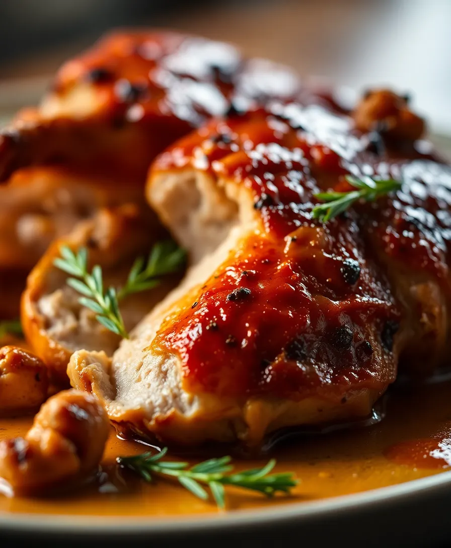 Hauts de Cuisse de Poulet Rôtis au Four