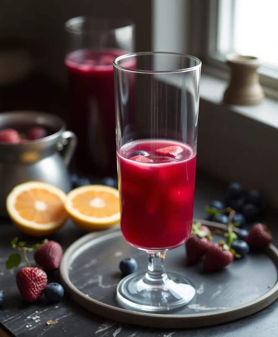 Jus de Bissap Maison