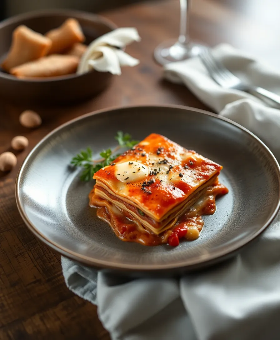 Lasagne au Thon et Épinards