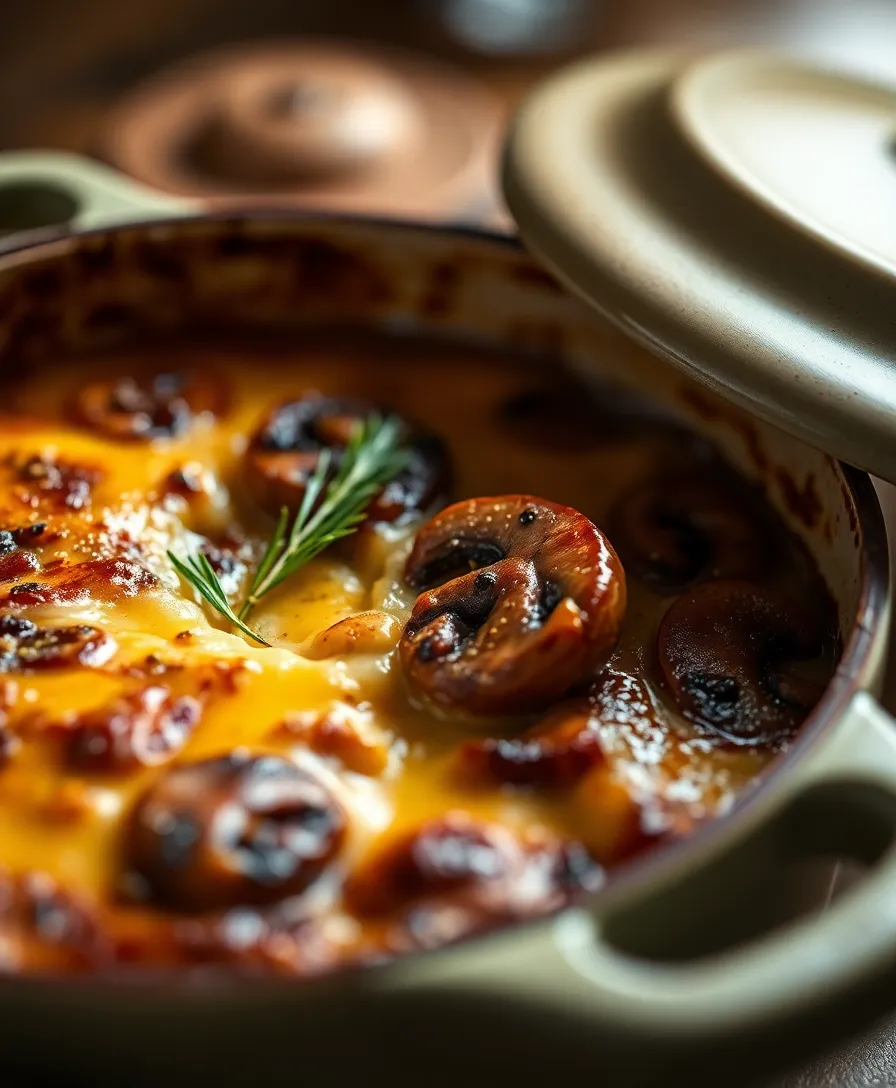 Pintade en Cocotte aux Champignons