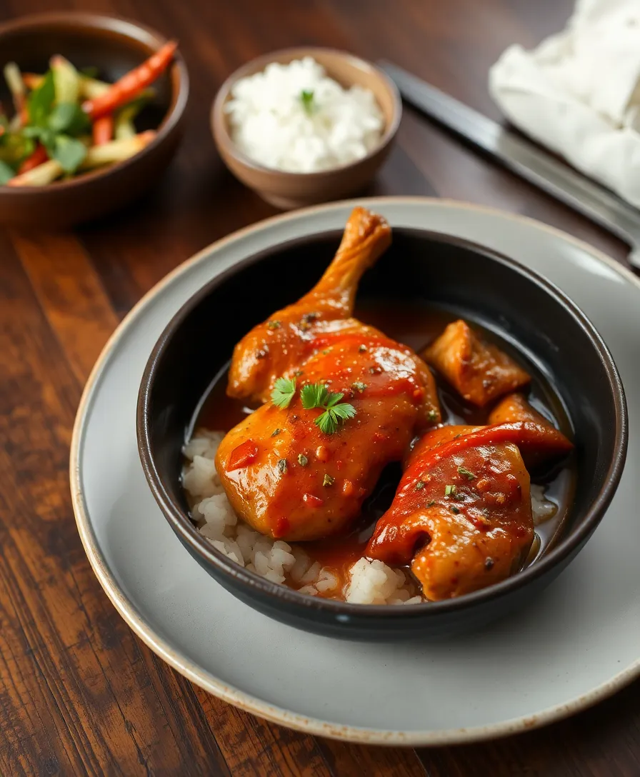 Poulet Sauté à la Sauce Thaï