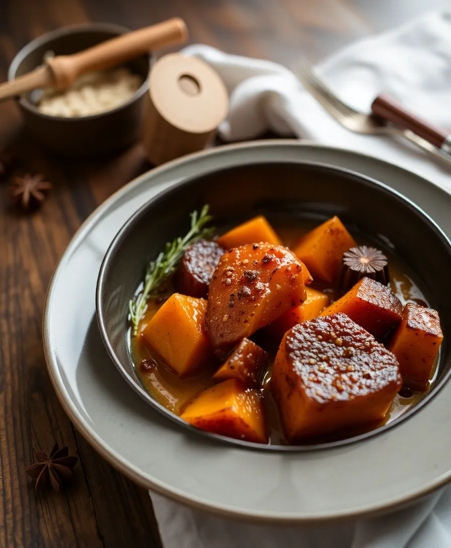 Rôti de Butternut aux Épices​