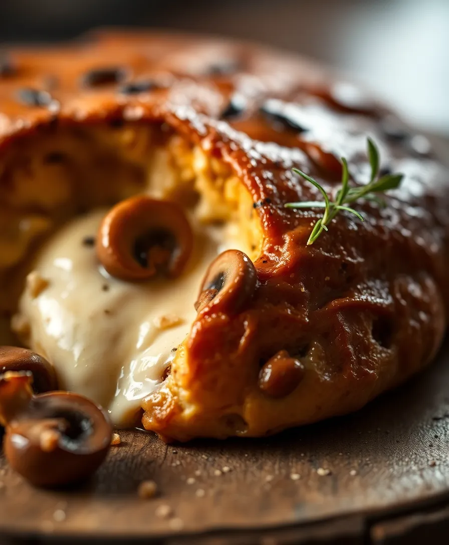 Suprême de Pintade à la Crème et aux Champignons