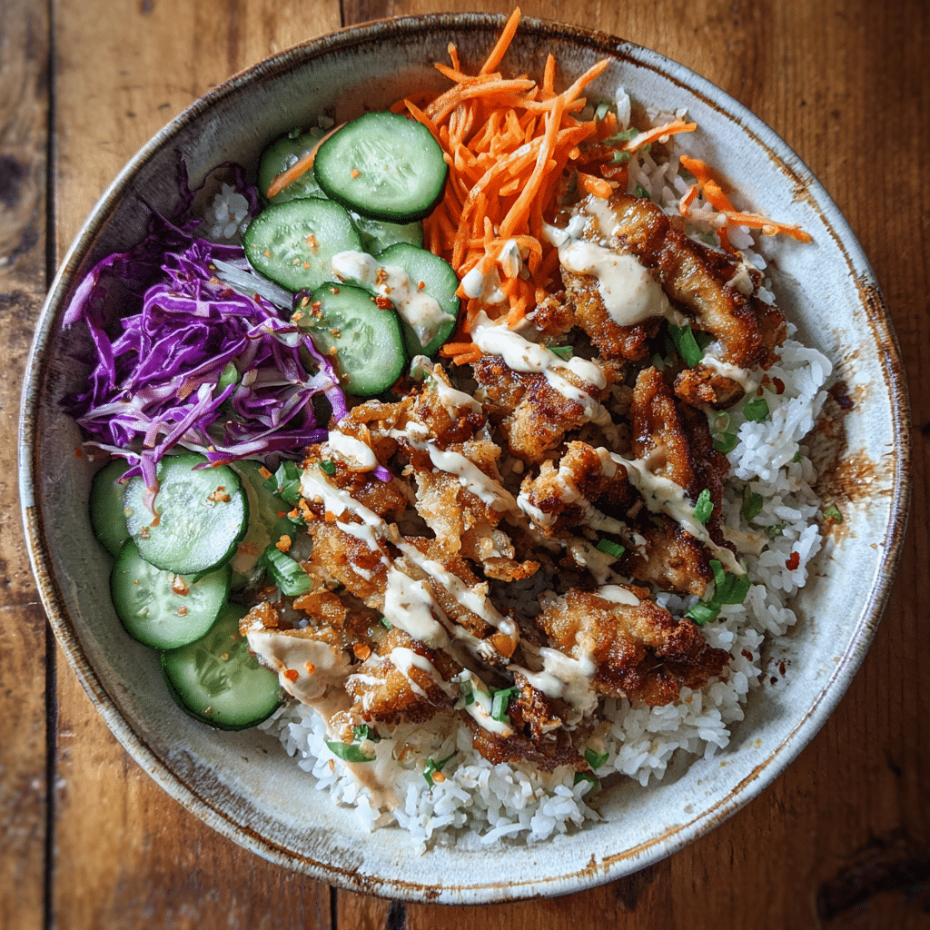 Bang Bang Chicken Bowl Easy Flavorful Dinner Idea