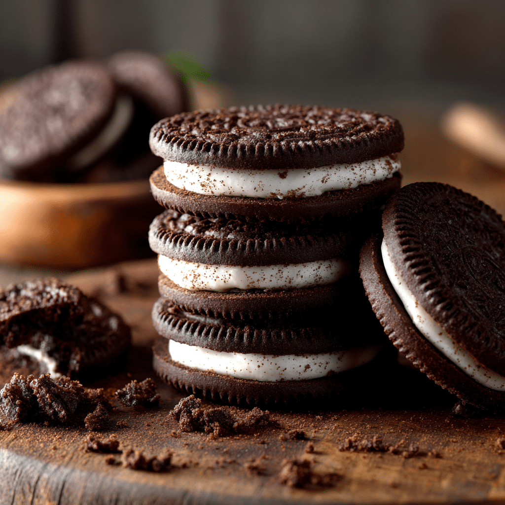 Homemade Oreo Cookies Easy Copycat Dessert Recipe