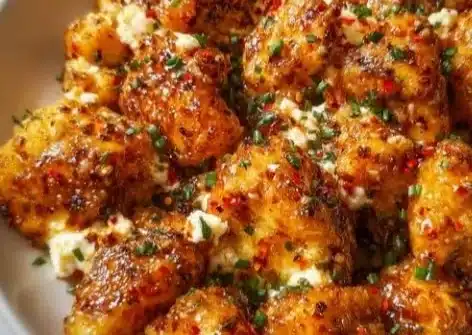 Cottage Cheese Parmesan Firecracker Chicken