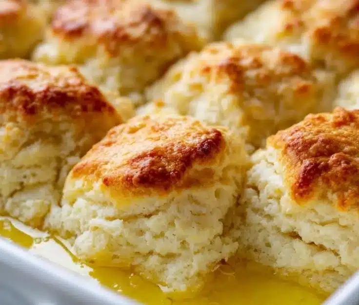 Delicious Butter Swim Biscuits, golden and fluffy buttermilk treats