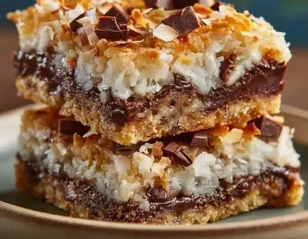 Classic Coconut Magic Bars Dessert