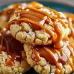 Delicious Salted Caramel Cheesecake Cookies fresh out of the oven