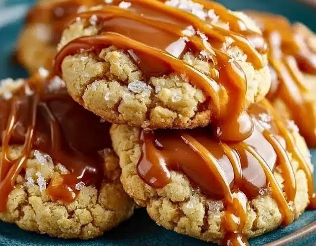 Salted Caramel Cheesecake Cookies Recipe