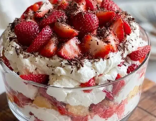 Strawberry Cheesecake Trifle