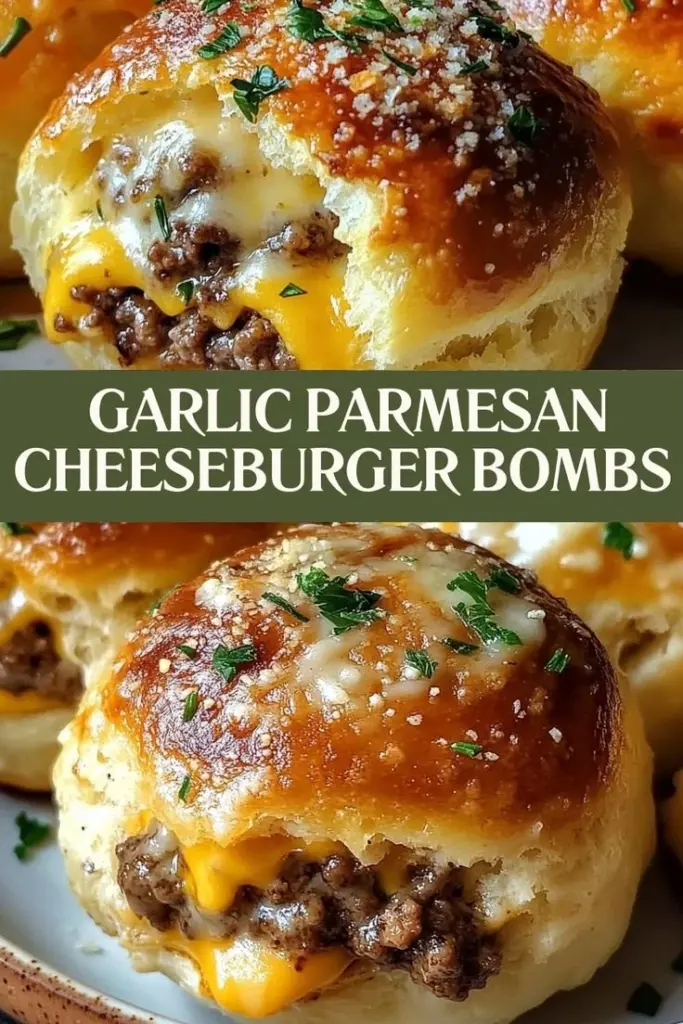 Delicious cheesy beef bombs ready to be served.